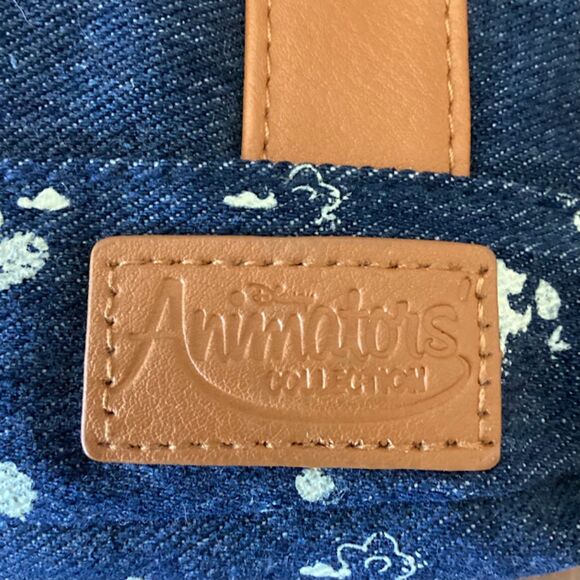 Disney Animators Collection Pocahontas Girl's Backpack Denim Blue Medium - Picture 6 of 8